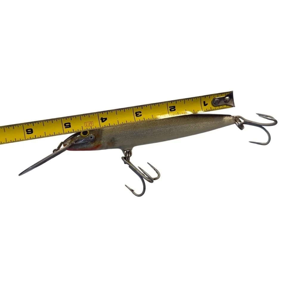 Rapala Deep Tail Dancer 5.5 Inch Trolling Lure Silver Black Back Crankbait